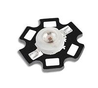 5pcs 1W 3W 5W LED chip bombilla COB luz perlas blanco puro Super brillante alta potencia para reflector (5pcs 3W-verde)