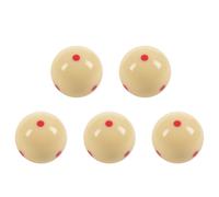 5pcs 2.25inch 57mm 6 Red Spot Cue Ball Pro Cup Billiard Pool Snooker T