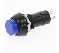 5pcs 2PIN Plástico 12mm Enganche/Interruptor de botón pulsador momentáneo PBS-11A PBS-11B 3A 250V AC Botón de campana de 6 colores (Color : 2, Size : Momentary)(2,Self-locking)