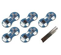 5pcs 2S 4A 7.4V Li-Ion Litio 18650 BMS PCM Placa de protección de batería + 5uds Tira de níquel