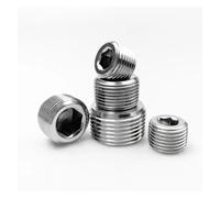 5pcs 3/8" BSPP Male Therad 304 Stainless Steel Internal Hex Pipe Fitting End Cap PIUHRKLEVD