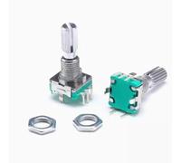 5pcs 360 Degree Rotary Encoder EC11 Push Button 5pin 20mm pulm handle CBQZCHWDKT