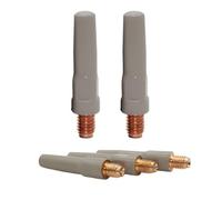 5pcs 40 Mm Boquillas Conductivas Con Recubrimiento Especial Para Mejorar La Resistencia Desgaste En La Soldadura Segura Mejores Diseños De Disipación Calor Disipación Calor