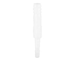 5PCS 4mm/8mm Adaptador para acuario, tubo de agua de plástico Instalación de tubos Conectores rectos Conector del adaptador de la manguera de la bomba de aire para acuarios Accesorios para acuarios