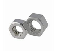 5pcs-50pcs tuercas hexagonales UND 4# BSW 1/8 1/4 3/16 5/16 5/32 3/8 1/2 Tuerca hexagonal de acero al carbono chapado en zinc DUO ER (Color : BSW 1/4'' 20pcs)