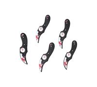 5PCS Acrylic Hair Clip Set Scary Daggers Cleaver Shapes Halloween Costume Accessories for Cosplay Parties Practical Acrylic Halloween Hair Clip Set