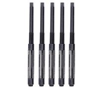 5Pcs Adjustable Hand Reamer Set, 9SiCr Hand Milling Cutter Tool for Reaming Die Steel, Straight Shank Reamer with Universal Shank, 9.25-10mm Adjustable Range, High Precision for Me