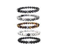 5pcs Anti Anxiety Bracelet, Smoking Cessation Bracelet,smoking Anti-anxiety Bracelet for Men And Wom