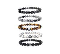 5pcs Anti Anxiety Bracelet, Smoking Cessation Bracelet,smoking Anti-anxiety Bracelet for Men And Wom