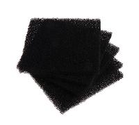 5pcs Aquarium Ersatzmedium Fischtankfilter Activatetes Kohlenstoffschwamm Schwarz SchaumPad 5.1 X 5 1 Zoll Filterzubehör Aquariumheizung Licht Thermometer Pflanzen Luftpumpe Kiespumpe Sand