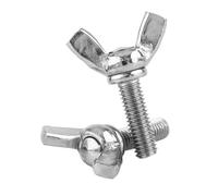 5pcs / Bag Tornillo de Ala m5 Tornillo de Máquina de Acero Inoxidable 304 Tornillo de Mariposa de 12mm 16mm 20mm 40mm Herramienta de Reparación de Sujetadores de Tornillo(M5 * 16 mm)