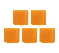5PCS Bloques de Cera de Abejas Natural Pura Cera de Abejas Amarilla 100% Orgánica para Muebles de Cuero Pulido de Madera Encerado Protección contra la Humedad Fabricación de Velas