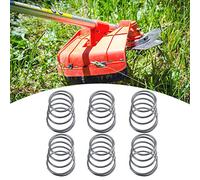 5pcs Cabezal de la cortadora de césped, flexibilidad de resorte, buenas piezas de repuesto adecuadas para la cortadora de césped general