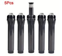 5pcs Cabezal de Rociador de Agua Pop-up con Hembra de 1/2" Ángulo de Rociado Ajustable de 0- Aspersores para Jardín y