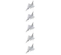 5PCS Chino J-10BC Caza Modelo De Resina 1/2000-1/144 | J-10BC Modelo 3D De Resina De Caza, Para Dioramas En Miniatura Y Coleccionistas De Aviación Militar(1/200(80.4mm))