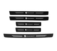 5pcs Coche Umbral Puerta, para Peugeot 301 107 T9 607 206 Rcz 4008 206 207 308S Antidesgaste Antiarañazos Accesorios Decorativos Antideslizantes para automóviles
