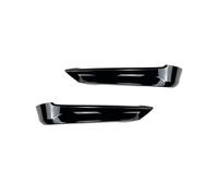 5PCS Compatible con BMW Serie 3 E90 E91 Parachoques Delantero del Coche Divisor de Labios Difusor Kit de Cuerpo Spoiler Protector de Parachoques 2005-2008 Tuning(Gloss Black Splitter)