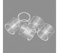 5PCS cubierta de cristal tanque de ajuste for Aspire Nautilus 2S 2,6 ml / ajuste for Zelos 2,0 / ajuste for Nautilus 2 2 ml / ajuste for Nautilus X 2 ml / ajuste for X30 / ajuste for Zelos 50W mini ki