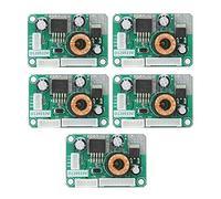 5Pcs DC Step Down Module, Módulo Convertidor DC 12V a 5V 3.3V 3A Alta Eficiencia, Módulo de Potencia LCD con Protección contra Cortocircuitos y Sobrecalentamiento para Proyectos El