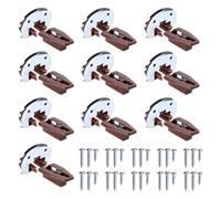 5pcs Dresser Drawer Slides Replacement Kits Slides With Metal Backing & Screws Repair Parts Enduring Drawer Track Guides And Glides