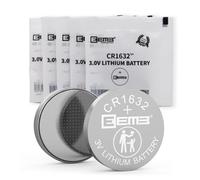 5PCS EEMB CR1632 Li-MnO2 Batería de Litio no Recargable Botón de 3V Batería de celda de Moneda Calidad confiable 120mAh Certificación UL Batería de un Solo Uso NO CARGUE LA BATERÍA