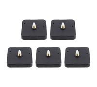 5PCS Electric 2188 Quartz Clock Movement Replacement, Wall Clocks Mechanism Battery Operated Repair Parts Kit Thread Quartz Clock Movement Jumping Seconds Parts