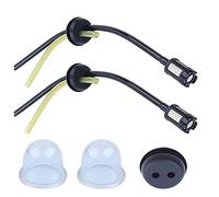 5Pcs Filtro Gasolina Desbrozadora Tubo Gasolina Tubo Carburador Desbrozadora Manguera Gasolina Universal con Desbrozadora Cortadoras Cortacésped