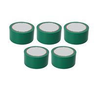 5Pcs Floor Marking Tape 5cm Width | Non - Scratch Adhesive Tape for Gym/Court/Classroom | Heavy Duty PVC Floor Tape for Basketball/Volleyball/Tennis (Green)