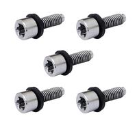 5PCS Golf Club Screw Bolts Compatible Taylormade M3 M4 M5 M6 Sim Sim2 Compatible Stealth 2 Qi10 Fairway Wood Hybrid Shaft Adapter Set