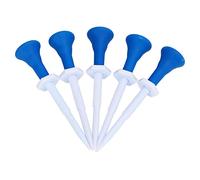 5pcs Golf Tees Supporter Plastic 85 mm de Longitud hexagonable Tuerca Tuerca de Tuerca Accesorios de Entrenamiento de Golf
