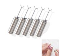 5Pcs Heart Magnet for Nails,Heart Magnet for Cat Eye Gel Polish,DIY Manicure Kit with Y-Shaped Guide Sticks,Magnetic Gel Nail Polish Nail for Women nails kit