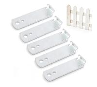 5Pcs Herramienta para retorcer alambre valla, herramienta para sujetar postes T tensador para alambre púas agrícola para vallas ganaderas y accesorios reparación agrícola