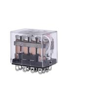 5Pcs Intermediate Relay HH64P LY4NJ 10A Small Electromagnetic Relay ACDC12V24V AC110V 220V 380V with 14 pins Socket Base PTF14A(DC (5Pcs),220V with Base)