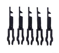 5PCS Interruptor de vidrio de rotura Llave de reinicio para sistemas de seguridad contra incendios Funciona con dispositivos de rotura de vidrio de punto de llamada manual común (negro)