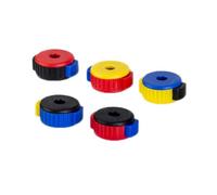 5pcs Juego Rápido, Liberación Rápida de Plástico Cymbal Mate Set Accessorios de Tambor Kit de Reemplazo para Percusion Cymbal Players