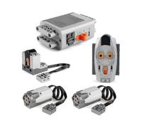 5pcs LEGO Power Functions Motorized Kit with 2 Medium Motors Battery Box IR Remote Control