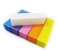 5Pcs Lima de Uñas Buffer Shiner Pulidora Suministros de Arte Profesional Herramienta de Manicura Pulidora de Uñas