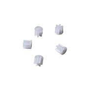 5pcs/lot 0.4M 6T Teeth Gear Toy RC Model Car Drone Engine Coreless electronic starter 0.8mm Shaft Transmission Pinion Gear IINKUEYK