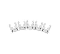 5pcs/lot Iso30 Tool Holder Clamp Iron+abs Flame Proof Rubber Claw f54