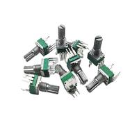 5pcs/lot Sealed 097N A100K A104 single vertical potentiometer handle 15MM flowers RK097N