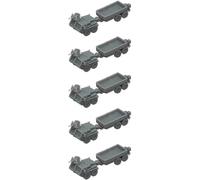 5PCS M977 HEMTT Camión De Carga 1/350-1/700 Modelo Resina 3D | M977 camión de carga, US Army moderno, camión táctico pesado 8x8, Modelo Resina DIY Sin Pintar(1/350-B(3.95CM))