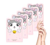 5PCS Máscara Para Manos De Leche De Cabra, Máscaras Hidratantes, Máscara Para Pelar A Mano, Mascarilla De Manos Con Niacinamida, Mascarilla Blanqueadora