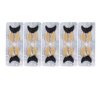 5PCS Máscaras para los Ojos Parche para los Ojos de las Patas de Gallo Reduce las Arrugas Revitaliza Debajo de la Máscara para los Ojos con 5g Crema para los Ojos para las Ojeras Hinchazón para el Cui