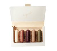5pcs mini cápsula lápiz labial mate kit de lápiz labial de terciopelo