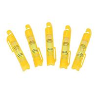 5pcs Mini cuerda Nivel de espíritu Línea suspendida Burbuja Pequeña cuerda Nivelador Herramienta de medición ángulo de ajuste Balance del instrumento