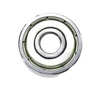 5pcs Miniature Deep Groove Ball Bearings, Carbon Steel, Metal Shielded, Multi-Size Assortment 4-5mm Bore, for Bike and Skateboard,Como se muestra,5x8x2.5