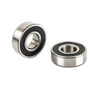 5pcs Multi-Size Deep Groove Ball Bearings, Rubber Sealed ，Suitable for industrial machinery, as a bearing replacement, low noise.,Como se muestra,10X26X8