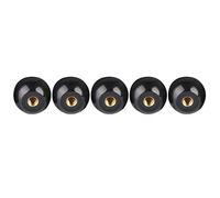 5pcs negro baquelita bola palanca perilla, M12 rosca hembra cobre tuerca para máquinas herramientas
