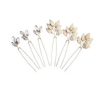 5pcs/pack Flower Clip Women Hair Pearl Wedding Comb Bridal Accessories Jewelry Hairpin(J5907)