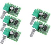 5pcs PAM8403 5V 2 Channel Digital Audio Amplifier with Potentionmeter Switch